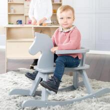 Kidsworld Rocking Horse Art.298741 Grey Children's wooden rocking toy