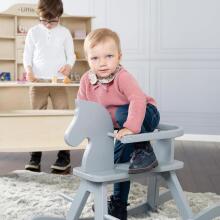 Kidsworld Rocking Horse Art.298741 Grey Children's wooden rocking toy