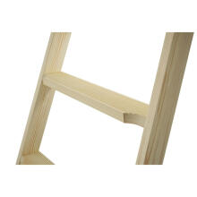 Double-sided ladder H77 ComfortLine / wooden / 2x5 steps