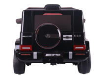 Lean Toys Mercedes G63 Art.S306-1 Black Bērnu elektromašīna ar akumulatoru, tālvadības pultu
