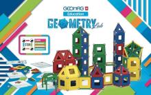 Magnetic constructor - Educational Set - Classic (284 pcs.) (EN-IT)