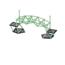 Magnetic constructor - Glow (142 pcs.)