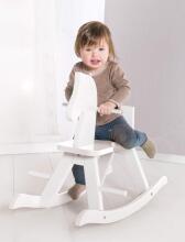 Kidsworld Rocking Horse Art.299213 White Children's wooden rocking toy