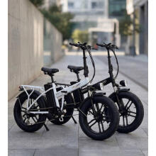 Saliekamais elektriskais velosipēds Skyjet Robusto White