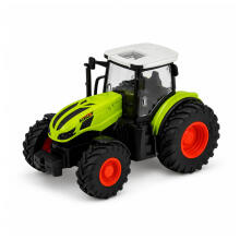 Tālvadības RC lauksaimniecības traktors ar izkraušanas piekabi un gaismām 1:24