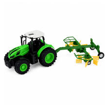 Tālvadības traktors ar grābekli RC gaismas 1:24