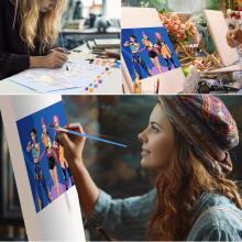 Pop Painting by Numbers Huntrix Art.299483 Paint by Numbers