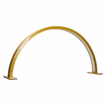 Ikonka Art.KX2643_2 Lampa kosmetyczna LED bezcieniowa biurkowa do manicure paznokci łuk złota