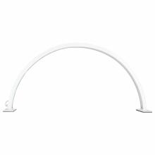 Ikonka Art.KX2643 Lampa kosmetyczna LED bezcieniowa biurkowa do manicure paznokci łuk biała