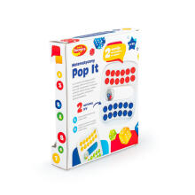 DUMEL DD 30881 Matemātiskais POP IT Sarkans-Zils