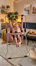 Adbor Swing N1 Art.N-07 Indoor/outdoor children's swing with a safety rail
