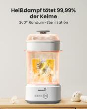 Grownsy Steriliser for Baby Bottles with Dryer Function 5-in-1 Art.299683 стерилизатор с сушилкой для детских принадлежностей, детских бутылочек и аксессуаров для молокоотсосов
