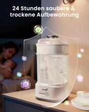 Grownsy Steriliser for Baby Bottles with Dryer Function 5-in-1 Art.299683 стерилизатор с сушилкой для детских принадлежностей, детских бутылочек и аксессуаров для молокоотсосов