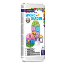 MAGNA-TILES Micromags magnet constructor travel set Spring Garden, 24 pcs