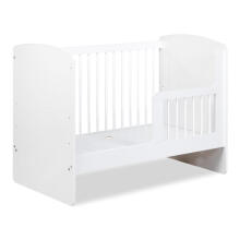 Klups Dalia Karol LUX Set Art.DK299155 Детская деревянная кроватка 120x60см без ящика+ кокосовый матрас 120x60x8см+комод