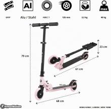 HyperMotion Scooter Art.299911 Pink  Children's two-wheeled scooter