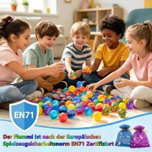 Kidsworld Bouncy Rubber Soccer Ball Art.299913 Каучиковый мяч-прыгун – 3.2 см