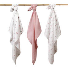 348/17 SUPER SOFT PINK MUSLIN DIAPERS