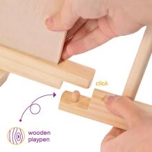 Wooden Playpen Hexagon Art.30298  wooden playpen [Toddler Activity Center Safety Games Fence Kids Play Center Yard Home Indoor Outdoor Fence Play Pen]