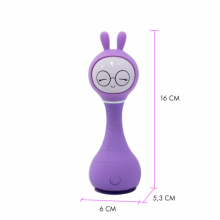 Alilo Smart Hare R1 Purple RU – Interactive Musical Developmental Toy for Children from 0+ with Russian Voice