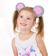 Home Company Mouse Ear Art.30557 Karnevāla piederumi -Pelītes ausis,1 gab