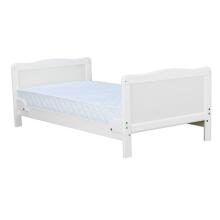 Bocian Kids Nadia II Art.31002 White Детская деревянная кроватка -трансформер 120x60см