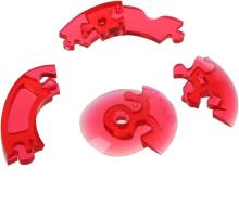 Crystal Puzzle Apple Art.32257 Kristāla  3D Puzles