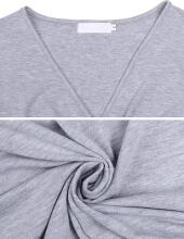 Litherday Nursing Pyjamas Art.32699 Light Grey pidžama grūtniecēm / barošanai