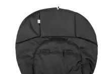 Sensillo Classic Romper Bag Art.823 Black/Wool Детский зимний/cпальный мешок на натуральной овчинке для коляски