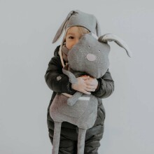 Wooly Organic Baby Bunny Art. 34143 Kūdikių kepurė iš 100% organinės medvilnės