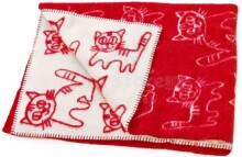Wool Art.5308  Детское шерстяное одеяло  100х140см