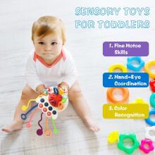Ketiee Montessori Pull Toy Art.41305 Attīstoša rotaļlieta Motors