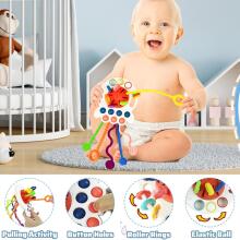 Ketiee Montessori Pull Toy Art.41305 Attīstoša rotaļlieta Motors