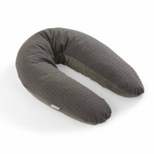 Doomoo Basics Comfy Big PomPom  Art.52399 Grey подушка для беременных и кормящих