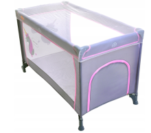 Baby Maxi M2 Basic Col. 645 Blue Bērnu manēža ceļojumu gulta