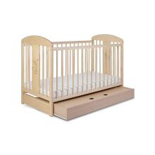 La Bebe™ Bedding Wood Set Tomi Art.43657 White Komplekts bērnu gultiņa+kumode