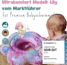 Edwekin Premium Baby Swimring Art.4408 Peldriņķis mazuļiem  6-36 mēnešiem (slodzei no 7-18kg).