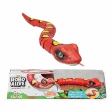Zuru Robo Alive Art. 25261 Red Snake Интерактивная змея