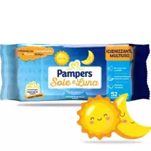 Pampers Sole & Luna Art.46321 mitrās salvetes zīdaiņiem, 40 gab.