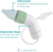 Chicco Phisio Clean Nasal Aspirator  Art.04904.00  deguna aspiratora komplekts