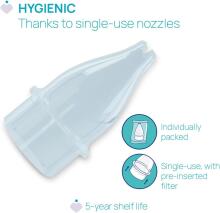 Chicco Phisio Clean Nasal Aspirator  Art.04904.00  deguna aspiratora komplekts