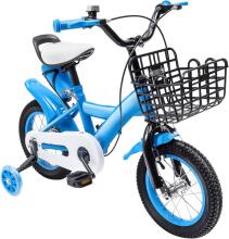 Kids Bike Wheels Collas 12' Blue Art.46663 Children's two-wheeled bicycle with additional wheels