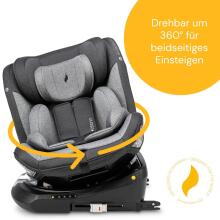 Osann Swift360 S i-Size Art.47001 Black Bērnu autokrēsliņš  0-36kg