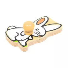 DJECO Wooden Puzzles Attīstošā puzle  Farm'n'co DJ01116