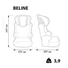 Nania Beline Mickey Star Stripes Car Seat Art Autosēdeklis (9- 36kg) 1/2/3 - Made in France