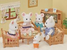 Sylvanian zefīra pelīšu ģimene Art.5308