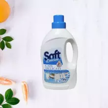 Soft Lana E Delicati Art.52579 Šķidrais bērnu veļas mazgāšanas līdzekļis 1000 ml