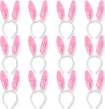 Home Company Rabbit Ear Art.53836 Karnevāla piederums  - zaķa ausis,1 gab