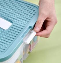 Storage Box for Lego Bricks  Art.54859   Креативный ящик для хранения со встроенной подставкой