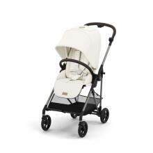 Cybex Melio Carbon pastaigu rati Moon Black